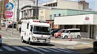 【姫路赤十字病院】新生児専用救急車、緊急走行〔3〕【トライハート】