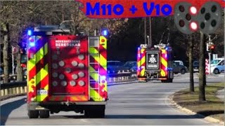 hovedstadens beredskab ST.HV ILD I BIL brandbil i udrykning Feuerwehr auf Einsatzfahrt 緊急走行 消防車