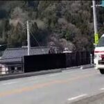 【緊急走行】鳥取県西部消防局　江府救急車　緊急走行！！