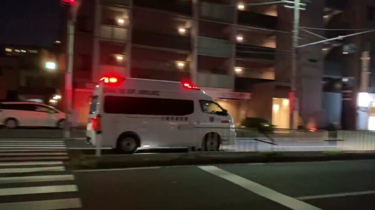 新型救急車　大阪市消防局　New ambulance Osaka Japan