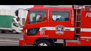 【姫路市消防局】限定救助入電！！来年更新の救助工作車がサイレンを響かせて緊急走行！！！！