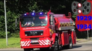 lolland falster brandvæsen falck ST.NYK ABA SKOLE brandbil i udrykning fire truck respond 緊急走行 消防車