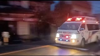 【姫路医療センター】ドクターカーが緊急走行！！救急車の緊急走行も！！