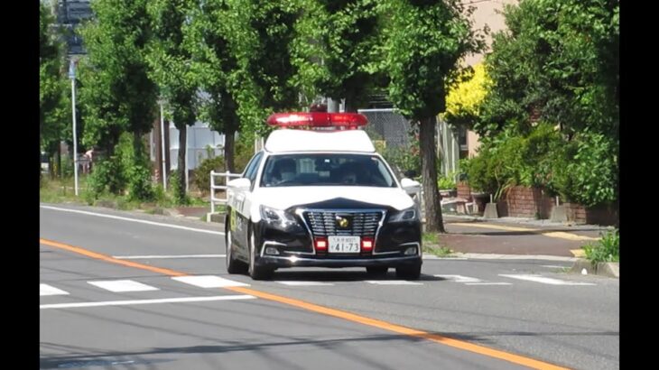 【緊急走行】大分県警察中津警察署・自動車警ら隊210系クラウンパトカー