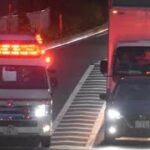 【救急車が通ります・進路を譲ってください。🚑＋モーターサイレン❗️】東京消防庁　(救急車) ハイメディク　［きゅうきゅうしゃ］環七通り(足立区) 西新井通り。　緊急走行シーン！