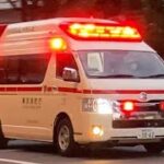 【緊急走行】フルアクセルで緊急走行‼️ 新宿消防署前を緊急走行中の東京消防庁中野消防署東中野出張所救急車