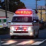 【緊急走行】 磐田市消防署 本署 救急車 (救急磐田5)