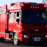 【緊急走行】 磐田市消防署 本署 消防車 (磐田71)