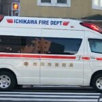 【ハーモニックサイレン】市川市消防局救急車緊急走行！