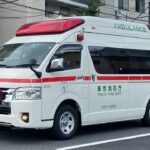 【この時期本当忙しい！救急車(東京消防庁)】きゅうきゅうしゃ　緊急走行。