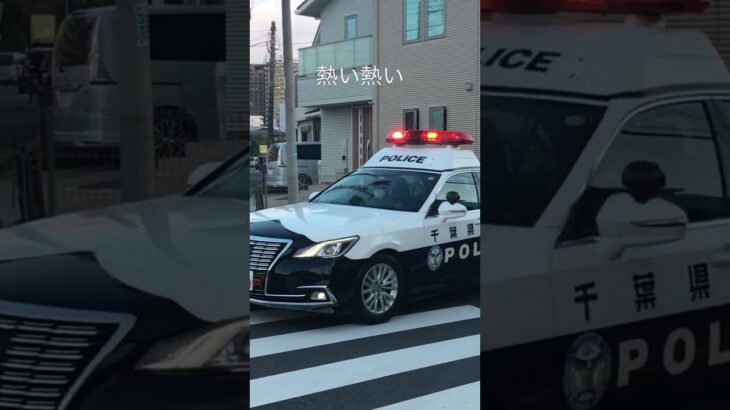 千葉県警察　職質指導班210系クラウンパトカーによる激アツ緊急走行‼️