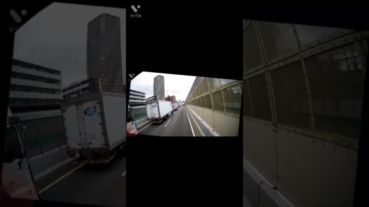 極悪非道の大型トラック野郎が大阪府警緊急走行中の覆面パトカーにブレーキ踏んで走行妨害!?その後フル加速で逃走!?でもありがとうごさいます!!