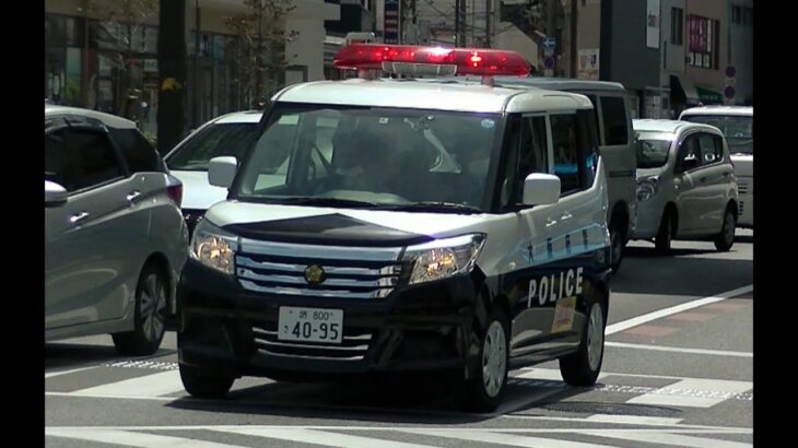 パトカー緊急走行【117】大阪府警　堺警察署　ソリオ【Japanese Police car】