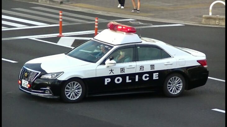 パトカー緊急走行【121】大阪府警　中堺警察署１号車【Japanese Police car】