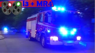 ST.ÅSUM ABA plejehjem beredskab fyn brandbil fra odense i udrykning fire truck respond 緊急走行 消防車