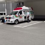 救急車　ドクターカー　見かけたので着いて来たら東京医科大学病院の救急車🚑#新宿 #東京消防庁 #救急車#dmat #Japan #ambulance