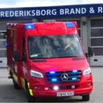 frederiksborg brand & redning ST.HI ABA SKOLE brandbil i udrykning fire truck respond 緊急走行 消防車