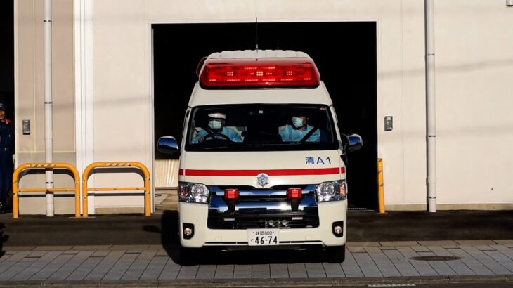 【緊急走行】静岡市消防局 清水消防署 救急車 ( 清水救急1 )