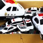 【子供向け】トミカ「パトカー」のおもちゃが坂道を緊急走行！サイレンや2台同時レースあり｜Tomica “police cars” Slide with Siren and Race (Toy Car)