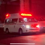 三原市消防本部救急車 緊急走行(住宅モード) japan ambulance