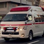 【ゆっくり走る救急車❗️】東京都・足立区(救急車) 緊急走行ー！
