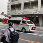 東京消防庁の救急車緊急走行！！