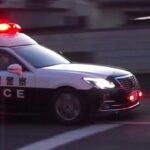 群馬県警察　伊勢崎警察署　緊急走行二連発220系210系パトカー
