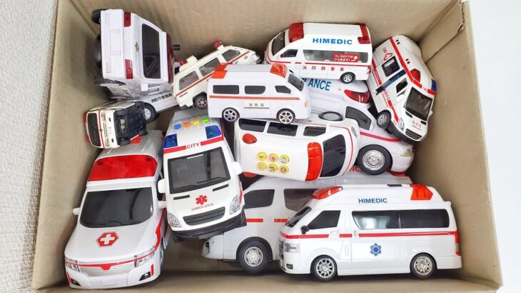箱いっぱいの救急車が坂道を走る 緊急走行テスト Ambulance Minicar Slope Drive Test