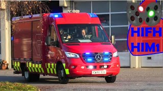 ST.HI ABA INDUSTRI frederiksborg brand & redning brandbil i udrykning fire truck respond 緊急走行 消防車