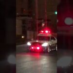 千葉県警察210系クラウンパトカー緊急走行シーン