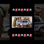 #パトカー パトカーのミニカーが、坂道を走る！緊急走行テスト☆ A police car minicar runs on the slope! Emergency driving test