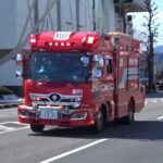 【緊急走行】静岡市消防局 葵救助1  救助出動