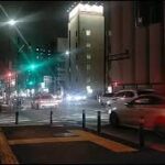 福岡市早良区パトカー緊急走行 (2023年3月20日22時06分)