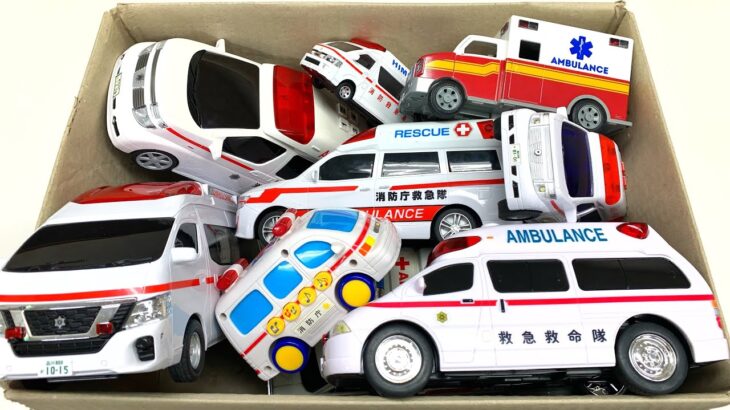 救急車の緊急走行テスト☆緊急車両のサイレン鳴る Ambulance emergency driving test☆Emergency vehicle sounds siren