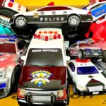 救急車パトカー消防車をチェック！坂道を緊急走行するよ！Check out ambulance police car fire truck! run on the slope. #24