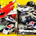 救急車パトカー消防車をチェック！坂道を緊急走行するよ！Check out ambulance police car fire truck! run on the slope. #40