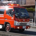 《警戒出場》横消では希少の普通ポンプ車に出場指令！ 緊急走行 横浜市消防局