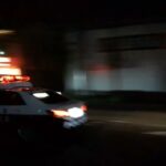 【パトカー緊急走行】大阪府警・和泉署　暗くて何号車かはわからず　Japanese　Osaka　police　siren