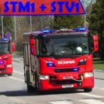 ST.ST DEMO/OPVISNING frederiksborg brand & redning brandbil i udrykning fire truck respond 緊急走行 消防車