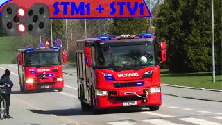 ST.ST DEMO/OPVISNING frederiksborg brand & redning brandbil i udrykning fire truck respond 緊急走行 消防車