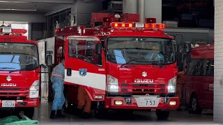【中野区救助活動】女性が施錠中の一室で倒れていると先着の救急隊からの応援要請！！新宿救助に出動要請がかかる！！#緊急走行 #東京消防庁 #消防車 #救助隊