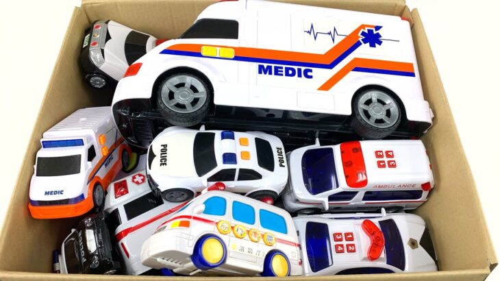 救急車とパトカーのベストコレクション！緊急走行とサイレン音を聴いてください。Best collection of ambulance and police cars!
