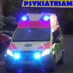 MALMÖ region skåne PSYKIATRIAMBULANS 2110 i utryckning rettungsdienst auf Einsatzfahrt 緊急走行 救急車