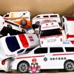 マリオと救急車のミニカーが緊急走行！☆坂道ダッシュ！！Mario and an ambulance minicar are running urgently! ☆Slope Dash! !