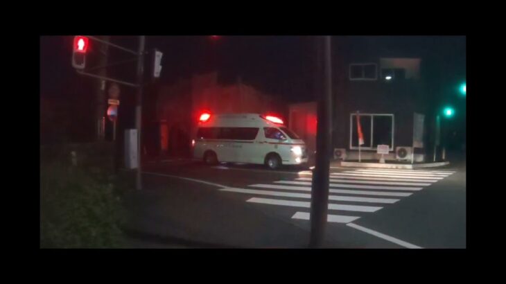 【緊急走行集】高規格救急車