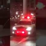 千葉県警210系クラウンパトカー　緊急走行