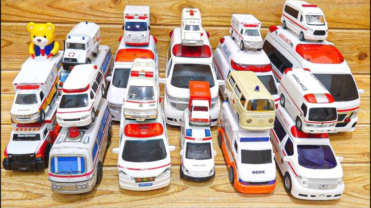 [Gather ☆ Ambulances] Ambulance minicars will start checking their emergency runs!