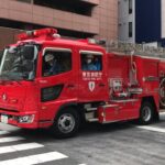 【緊急走行】PA出場‼️東京消防庁　ポンプ車