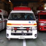 春日・大野城・那珂川消防署トヨタハイメディック救急車緊急走行！