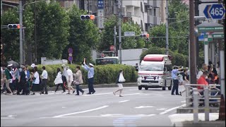 『歩行者多い中・緊急走行ー』東京消防庁　　救急車　緊急走行シーン！